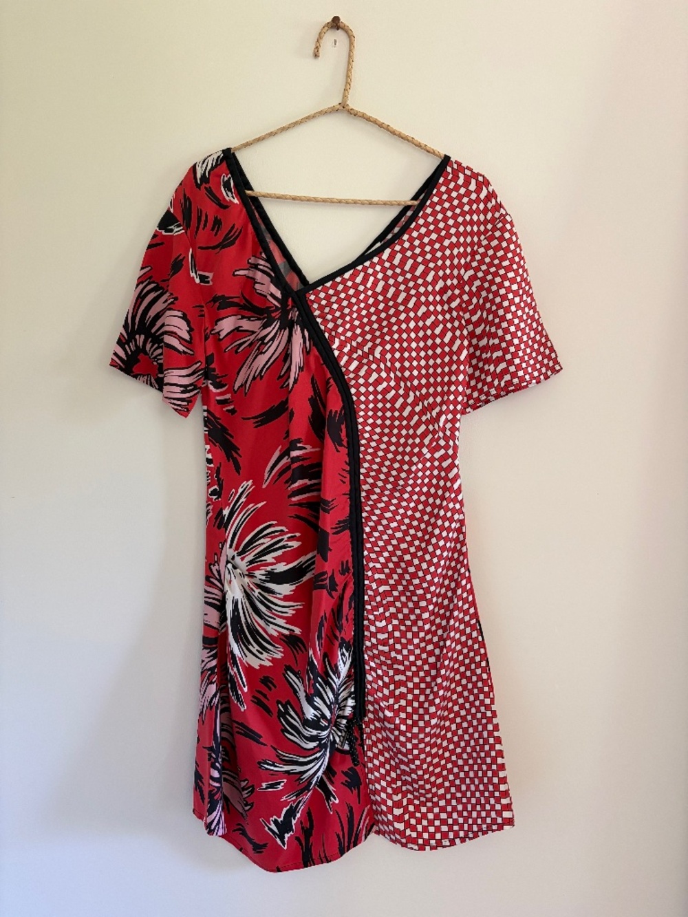 KEJI ASYMMETRICAL MINI DRESS - 38